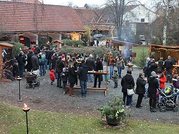 Der Sendelbacher Weihnachtsmarkt war gut besucht. Foto: Janina Reuter