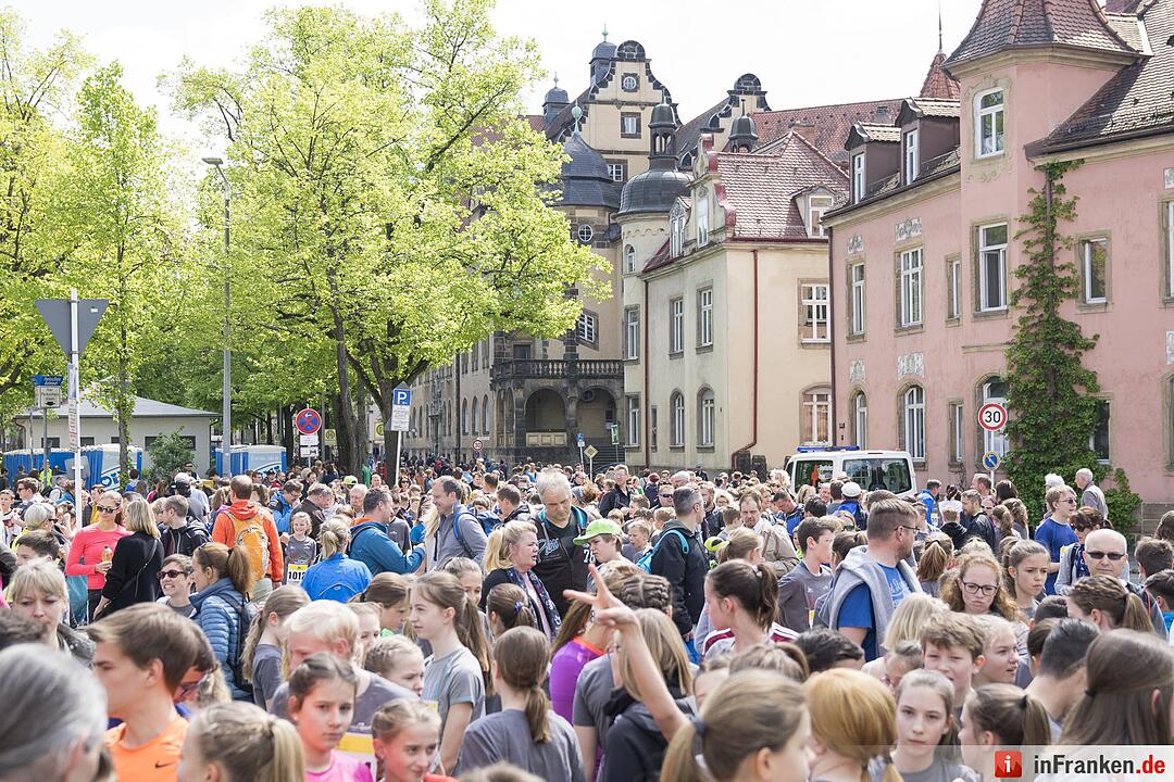Weltkulturerbelauf 2017 in Bamberg: Der Stadtwerke Schüler-Lauf