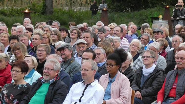 Sehr gut besucht war das Konzert am Altmain.