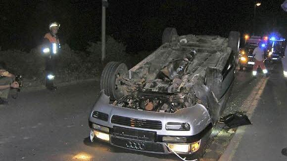 Der Fahrer des Audi hatte einiges an Alkohol im Blut.  Foto: Andreas Dorsch