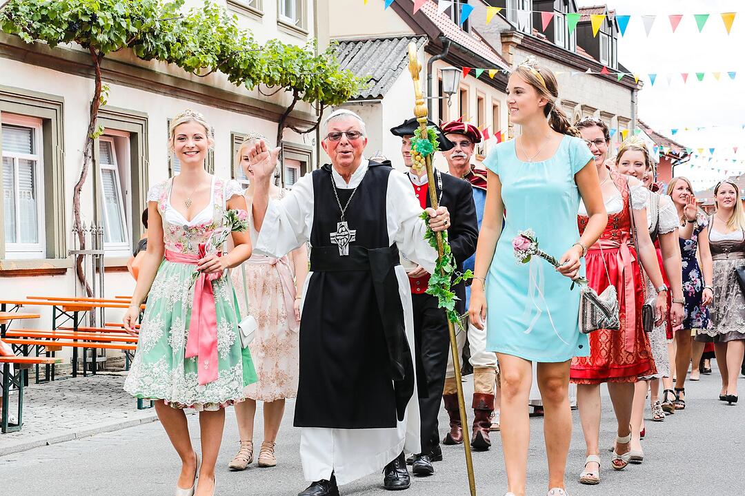 Weinfest-Eröffnung in Zeil am Main