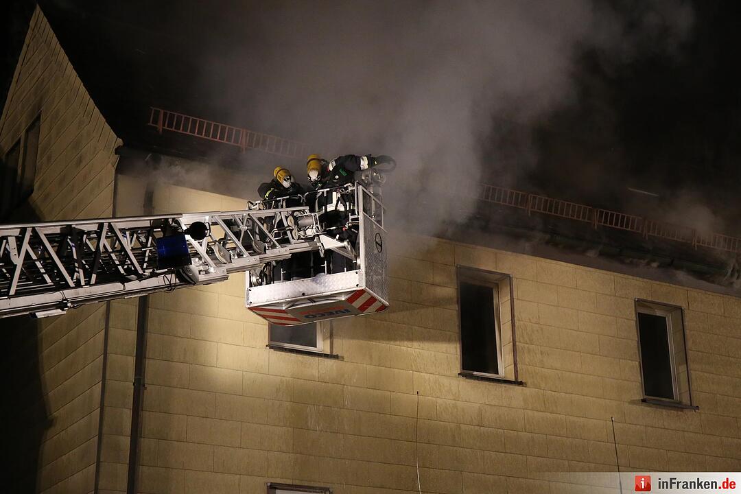 Mann stirbt bei Brand in Geroldsgrün