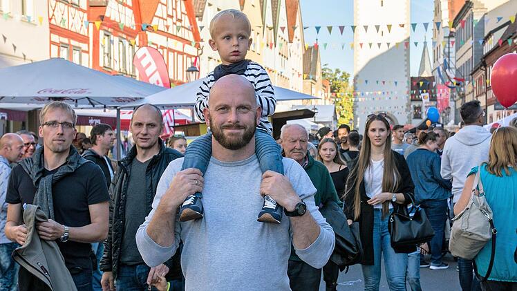 Ein Fest für die ganze Familie ist das 42. Haßfurter Straßenfest.