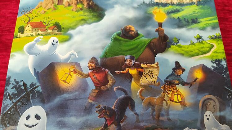 Spiele-Test Nebel über Carcassonne: Der Legespiel-Klassiker als kooperative Geisterjagd