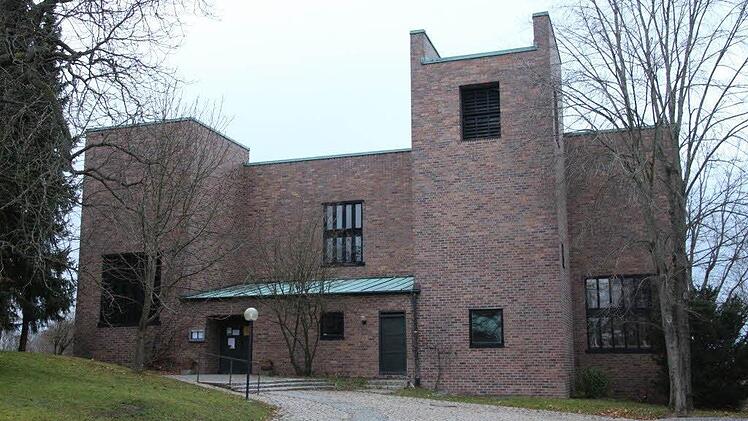 Die Kirche St. Markus im Thüringer Viertel. Vom 3. bis 5. Juni 2016 soll 50-jähriges Bestehen gefeiert werden.