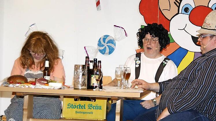Eine anstrengende Bierprobe.