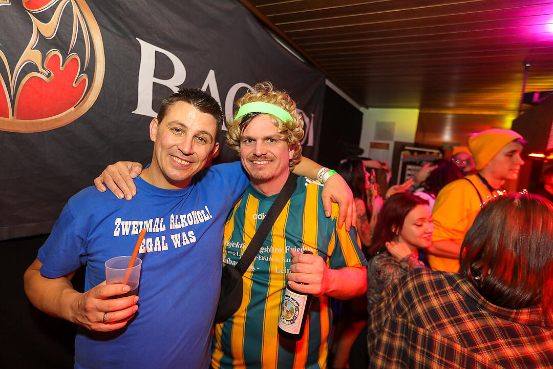Beste Partystimmung in der Stadthalle