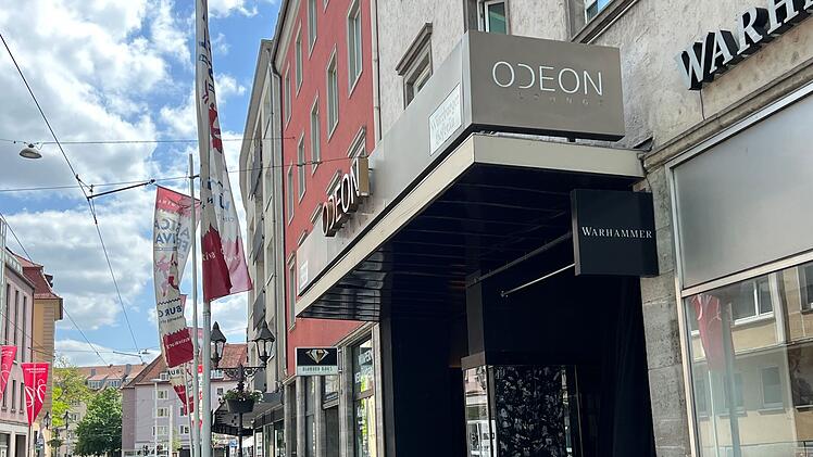 Außenansicht des Clubs Odeon in Würzburg