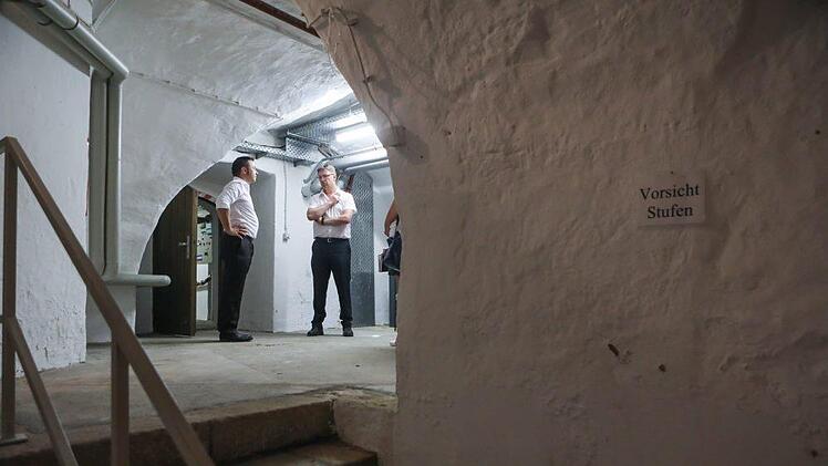 Die Keller der Ehrenburg sind für die Öffentlichkeit normalerweise nicht zugänglich.Foto: Barbara Herbst