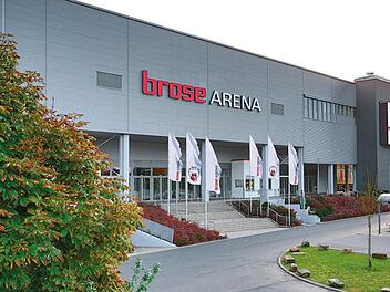 Die Brose-Arena in Bamberg heißt auch in den kommenden fünf Jahren Brose-Arena. Foto: Stadt Bamberg/Daniel Löb