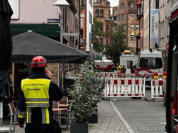 Gas-Austritt in N&uuml;rnberger Innenstadt