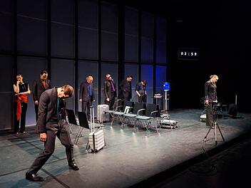 Sybille Kreß, Patrick L. Schmitz, Thomas Jutzler, EckhartNeuberg, Florian Walter, Volker J. Ringe, Felix Pielmeier,Verena Ehrmann. Fotos: Thomas Bachmann