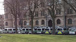 Demonstrationen in Bamberg: III. Weg und Gegendemo