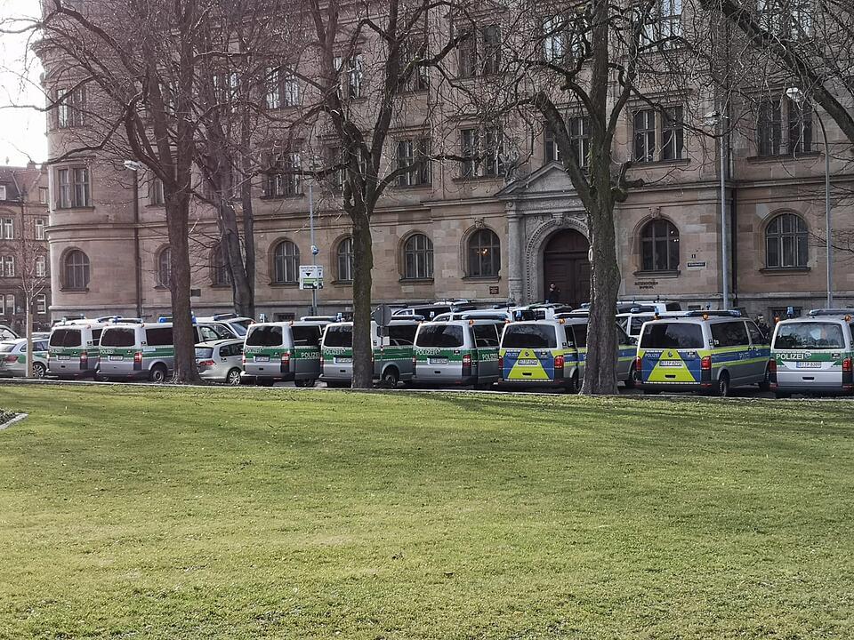 Demonstrationen in Bamberg: III. Weg und Gegendemo