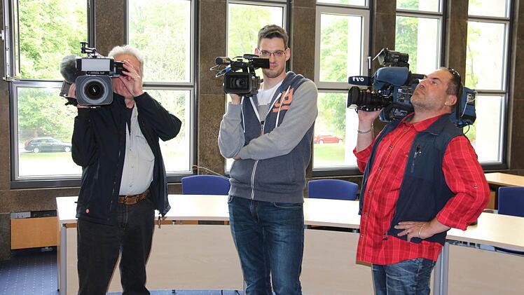 Hohes Medieninteresse bei der Urteilsverkündung.