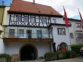Der Renaissance-Bau sud dem 16. Jahrhundert sieht nach der Sanierung so aus. Fotos: Tom Müller