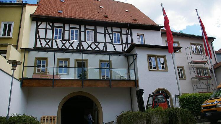 Der Renaissance-Bau sud dem 16. Jahrhundert sieht nach der Sanierung so aus. Fotos: Tom Müller