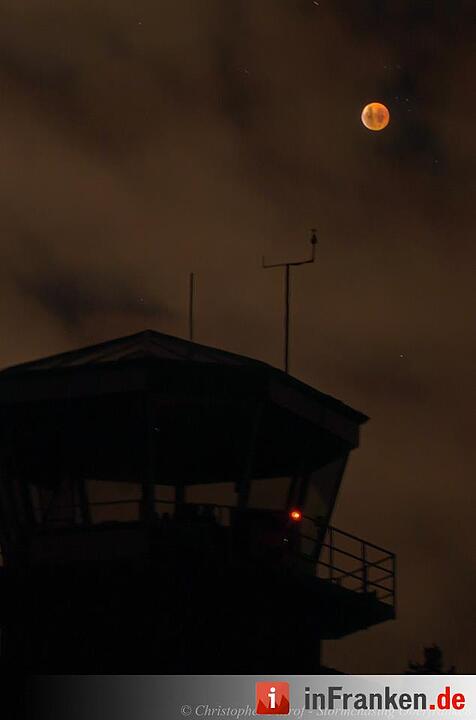 Leserfotos: Blutmond über Franken