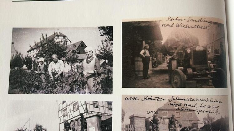 In der Chronik der Familie Mix finden sich viele historische Fotos, die den Wandel des Unternehmens vom Heilpflanzenanbau zum "Global Player" in Sachen Trockenkräuter, -gemüse  und Gewürze dokumentieren. Diana Fuchs