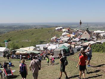 Auf dem Walberlafest Foto: Barbara Herbst