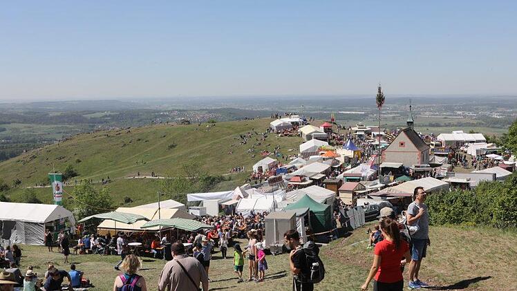 Auf dem Walberlafest Foto: Barbara Herbst