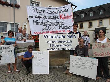 Die Windkraftgegner können sich über Beschlüsse des Wonseeser Gemeinderats freuen. Das Gremium hat am Mittwochabend - wie erwartet - den Bau zweier Anlagen abgelehnt. Foto: Archiv/Alexander Hartmann