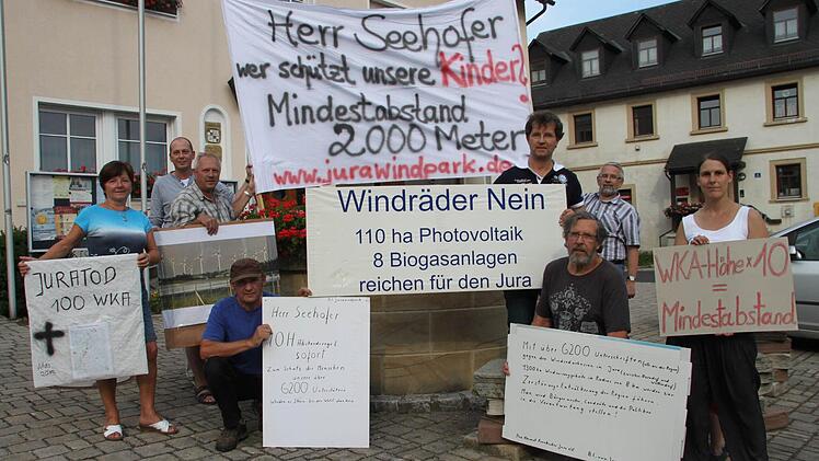 Die Windkraftgegner können sich über Beschlüsse des Wonseeser Gemeinderats freuen. Das Gremium hat am Mittwochabend - wie erwartet - den Bau zweier Anlagen abgelehnt. Foto: Archiv/Alexander Hartmann