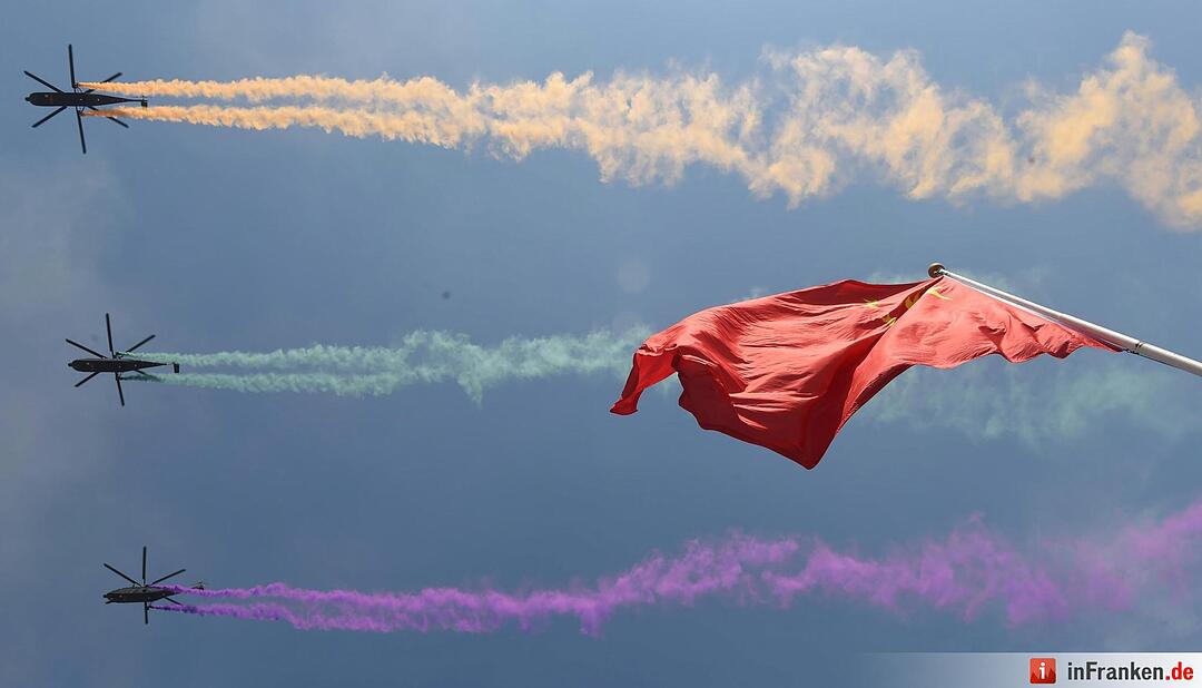 Militärparade in China