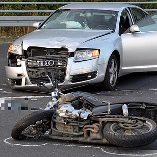 Unfall bei Oberthulba