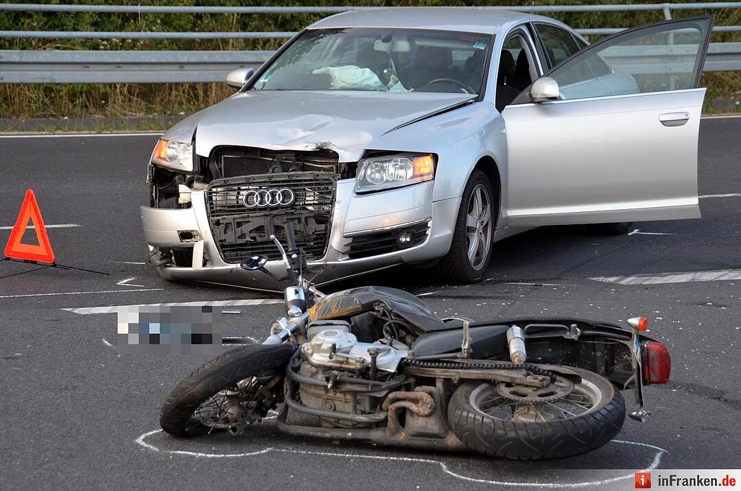 Unfall bei Oberthulba