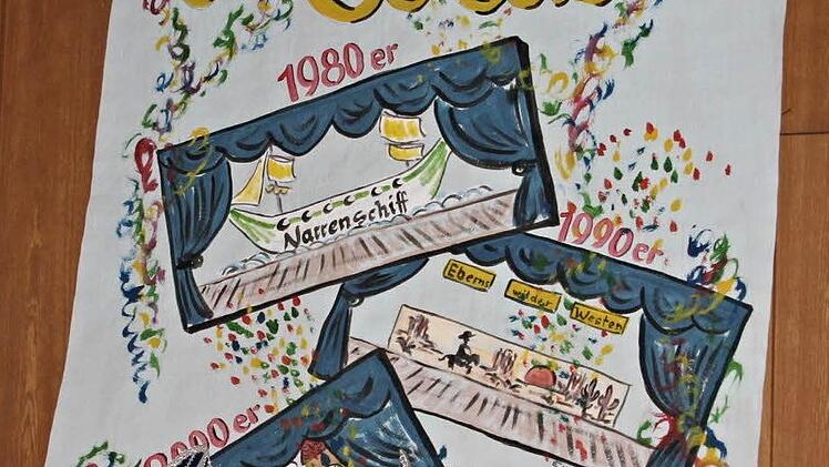 Das Faschingsmotto wird enthüllt.