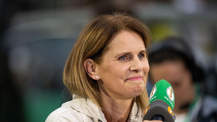 Katrin M&uuml;ller-Hohenstein hat sich nach dem Deutschland-Spiel mit emotionalen Worten an das ZDF-Publikum gewendet.