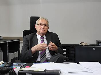 43 Jahre lang ist Leo Kraus Chef in der Raiffeisenbank. Er habe immer gerne gearbeitet, sagt der 64-Jährige. Foto: Heike Beudert