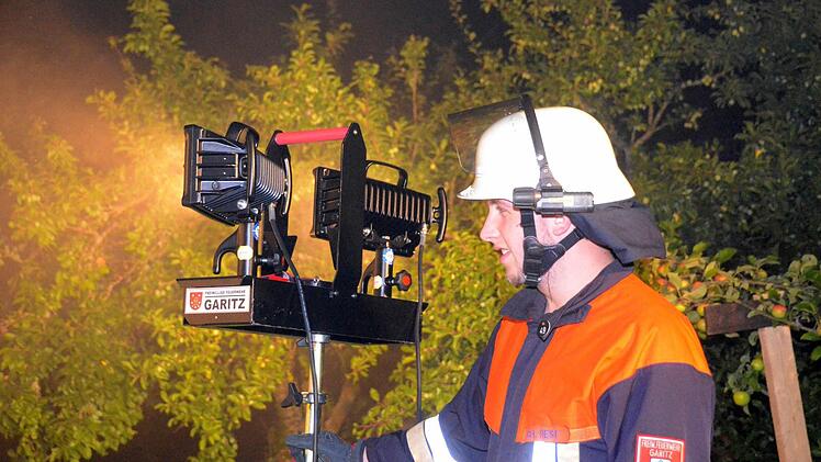 Feuerwehreinsatz in Garitz