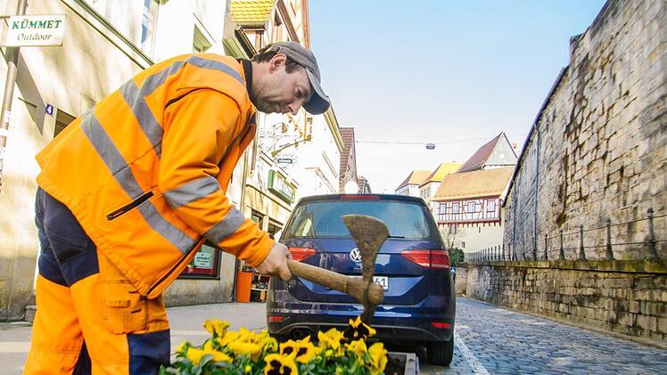 Thomas Richter bei der Arbeit. Foto: Marian Hamacher