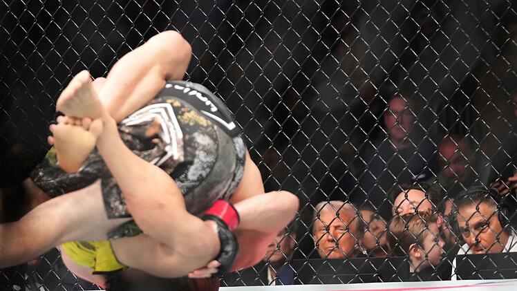 Trump und Musk mit Sohn beim Ultimate Fighting