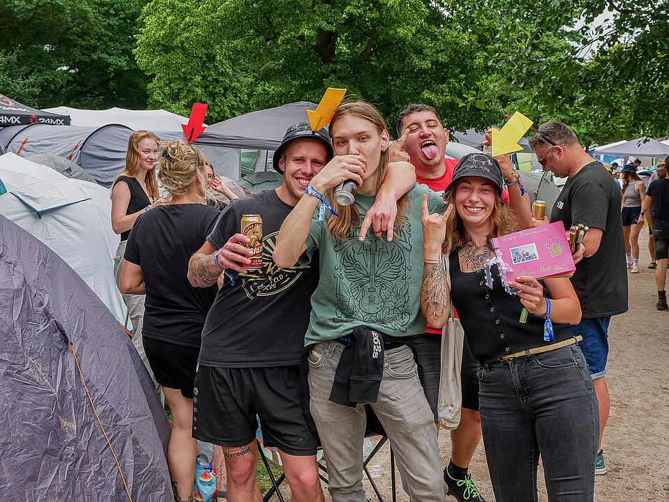 4 Tage Camping, 3 Tage Konzerte