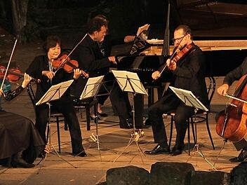 Das Ensemble Kontraste ist bekannt für seine außergewöhnlichen Konzerte, doch in Trebgast war das Programm umstritten. Foto: Sonny Adam
