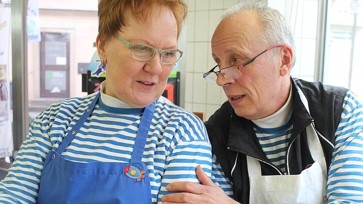 Bärbel und Heinz Jelinek verweilen gedanklich gerne in ihrer Zeit in Lichtenfels.