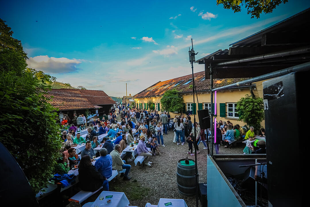 Bei diesem Weinfest gibt es keinen Alkohol.