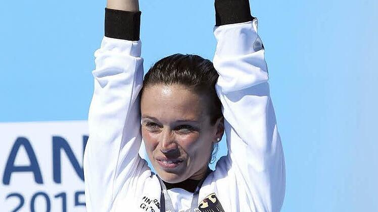 ... über ihre WM-Bronzemedaille.