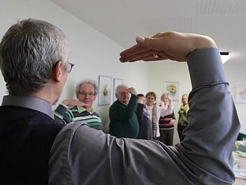 Gruppentherapie bei der Schlaganfall-Selbsthilfegruppe KulmbachBarbara Herbst