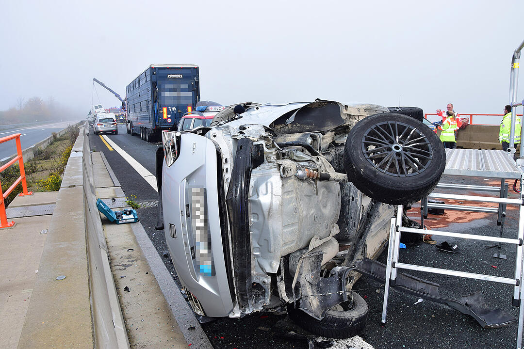 Glatteisunfall auf A 7