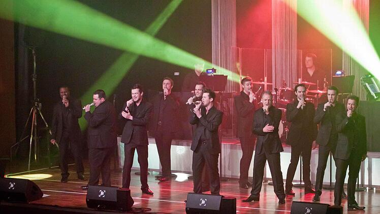 Impressionen vom Gastspiel der "12 Tenors" in Coburg.Foto: Jochen Berger