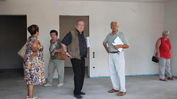 Rundgang durch Haus Waldenfels in Bad Brückenau im August 2015 Foto: Ulrike Müller