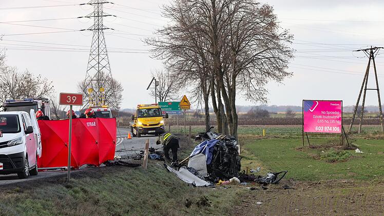 Verkehrsunfall mit sechs Toten in Polen