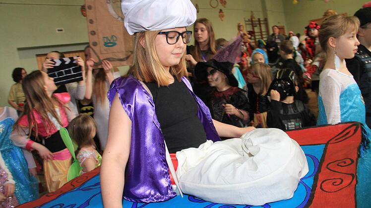 Auch ein fliegender Teppich wurde gesichtet.