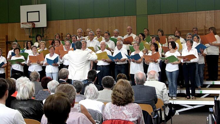 Der ASV-Chor Niederndorf  Foto: Richard Sänger