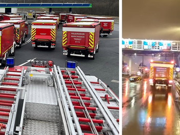 Feuerwehr Feucht: Hilfskonvoi mit Spendenfahrzeug löst rührende Reaktionen in Polen aus