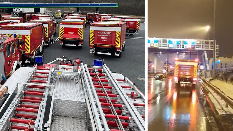 Feuerwehr Feucht: Hilfskonvoi mit Spendenfahrzeug löst rührende Reaktionen in Polen aus